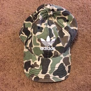 hipster camo adidas hat